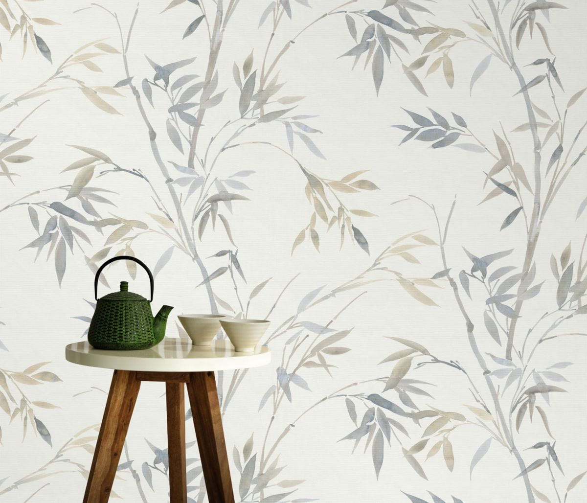 Martinique 10388-38 Tapeta ścienna Erismann Liście bambus