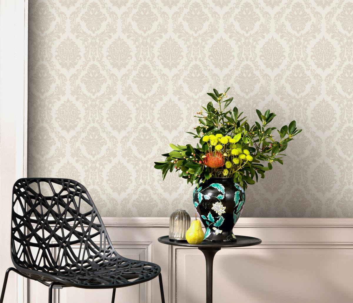 Versailles 10288-02 Tapeta ścienna Erismann Ornament beżowy