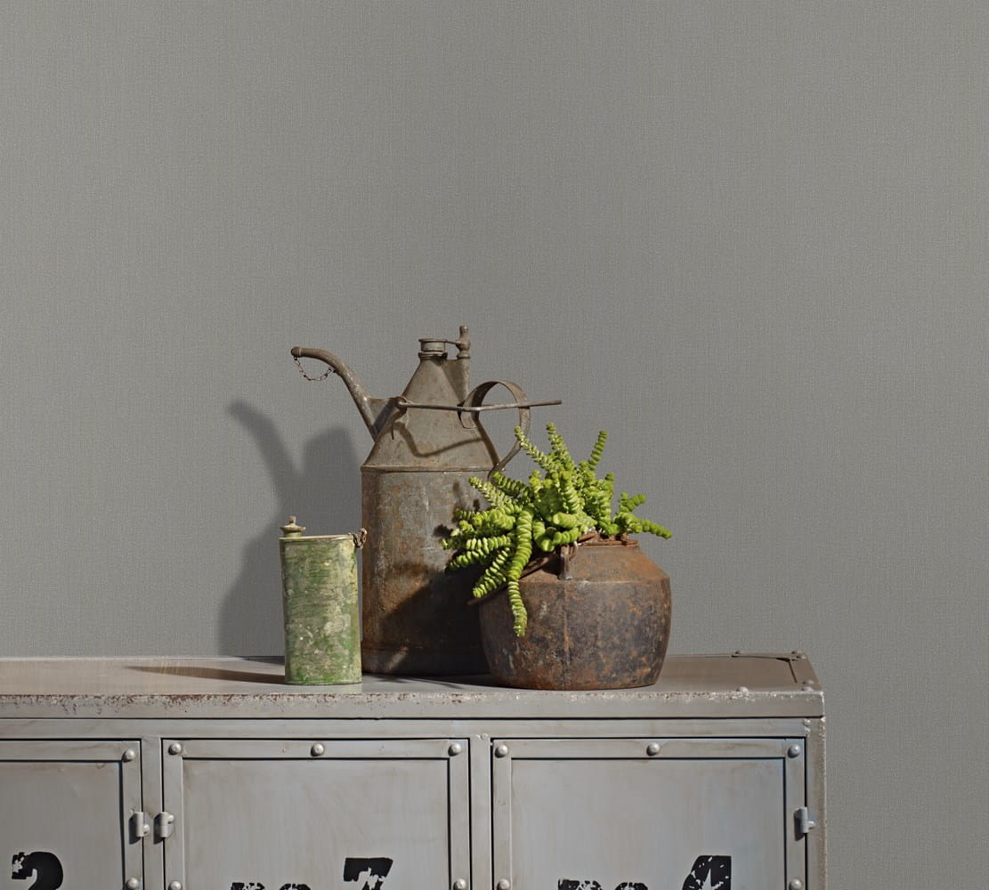 Tapeta ścienna na flizelinie 34843 szare tło