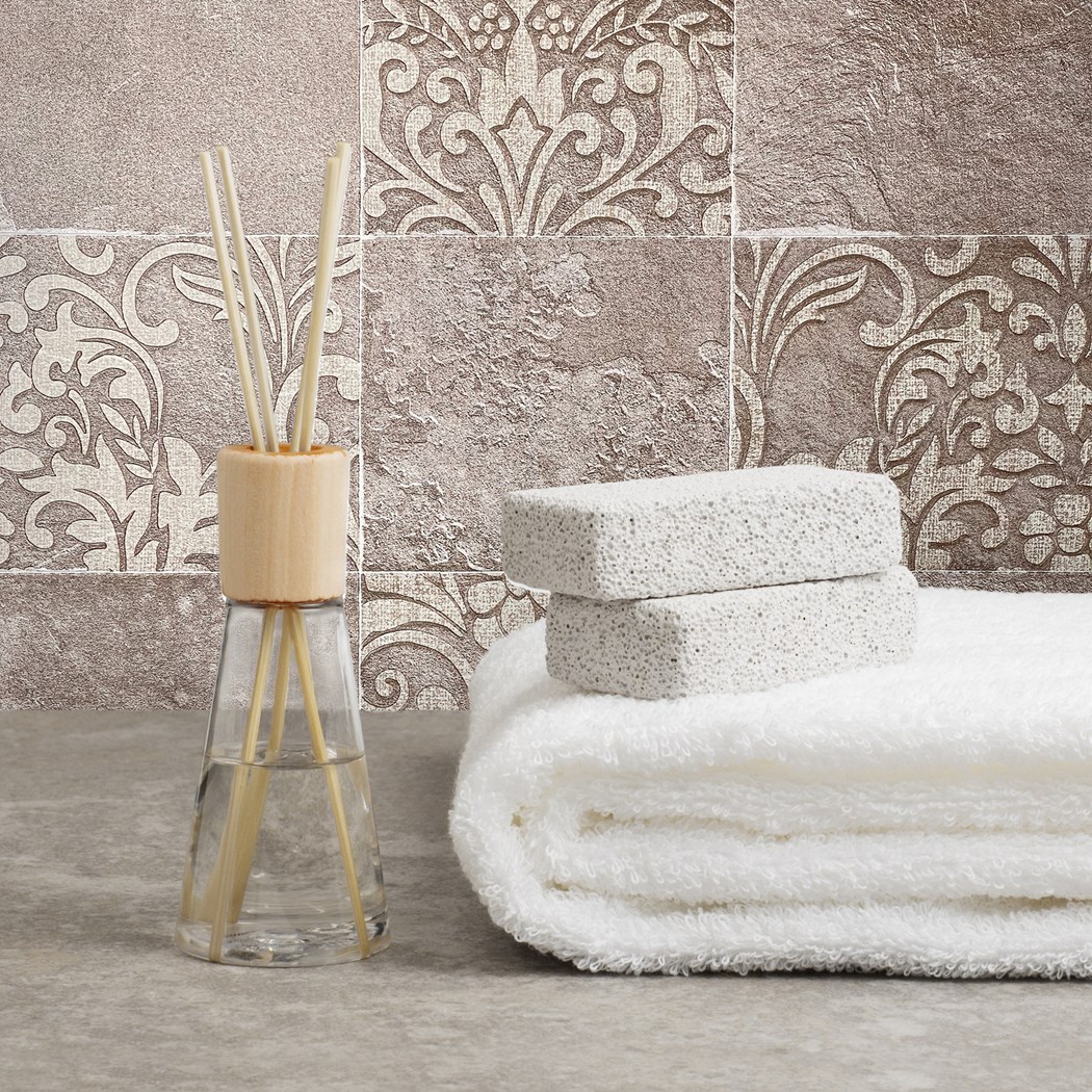 Tapeta ścienna na flizelinie 82257 Novamur Hailey kafelki z motywem roślinnym styl marokański