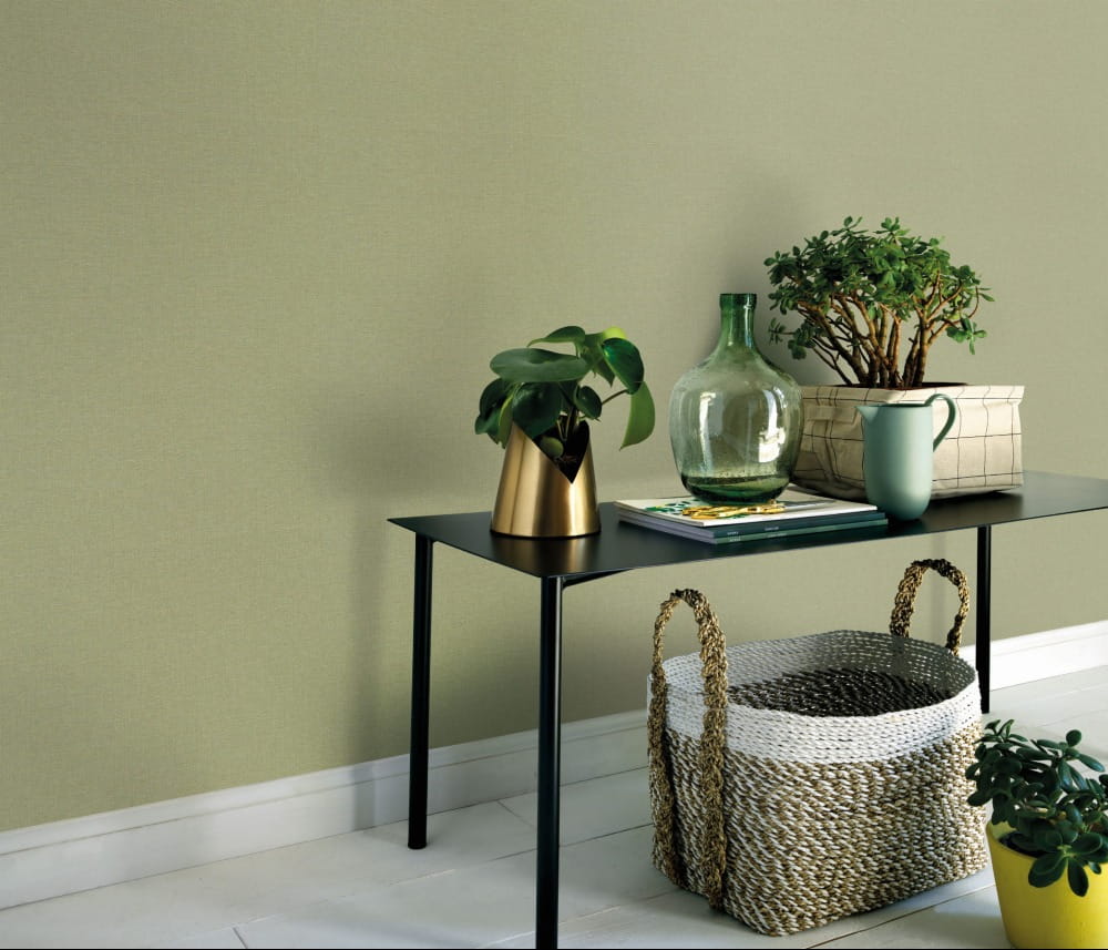 Tapeta ścienna na flizelinie 10510-07 zielony worek