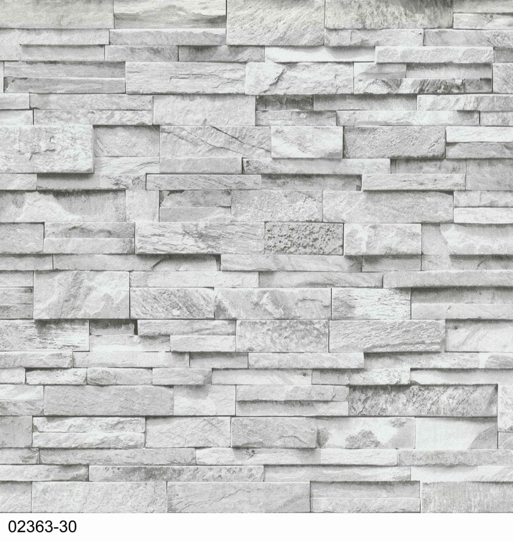 Tapeta ścienna na flizelinie 2363-30 Erismann łupek szary, kamień 3D